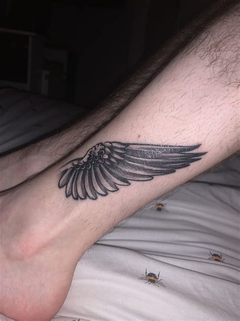 Hermes wing tattoo